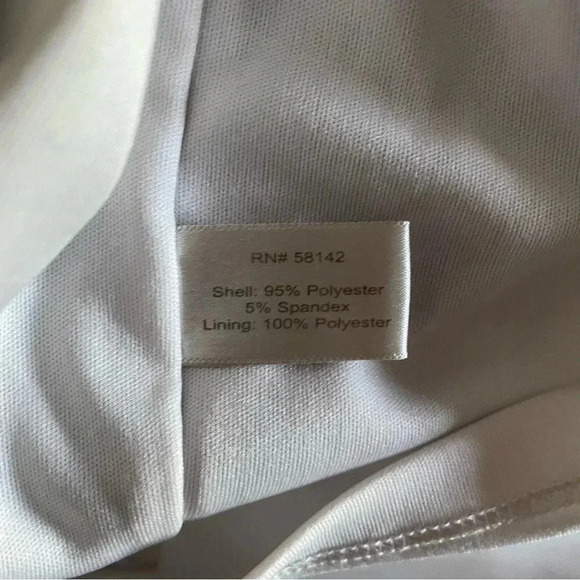 Boston Proper China Lattice Sheath Floral Blue White Mini Dress Women Size 10 - Picture 7 of 7